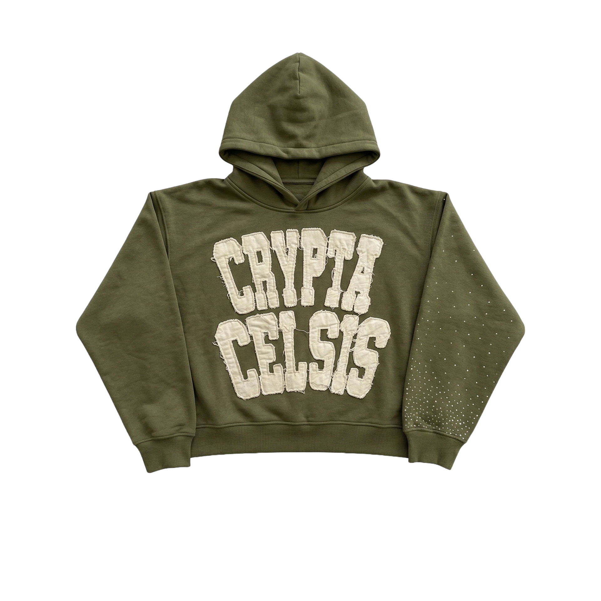 ''ASTRAL RAIN'' Hoodie (OLIVE)